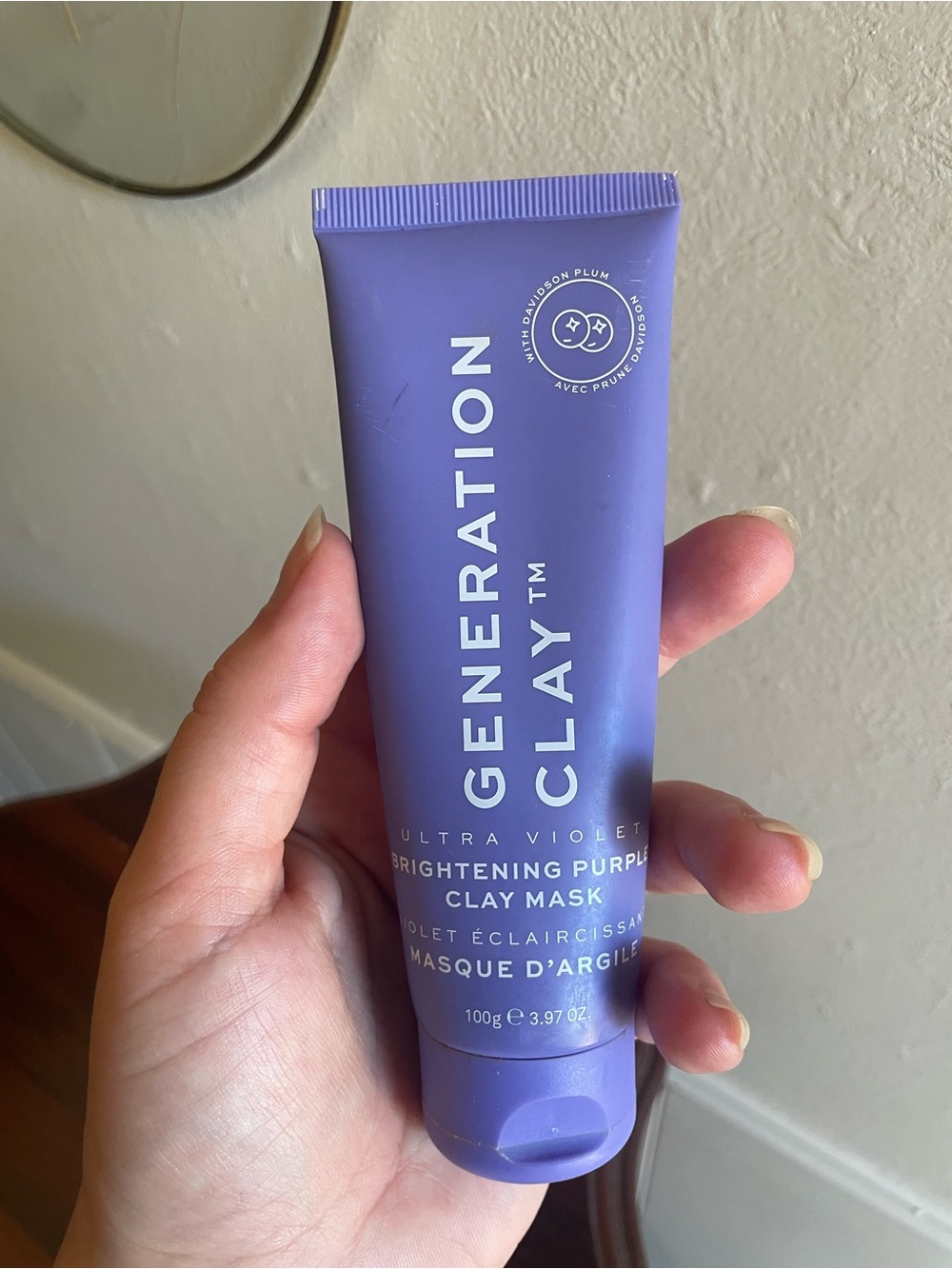 Generation Clay Brightening Purple Clay Mask - Purple